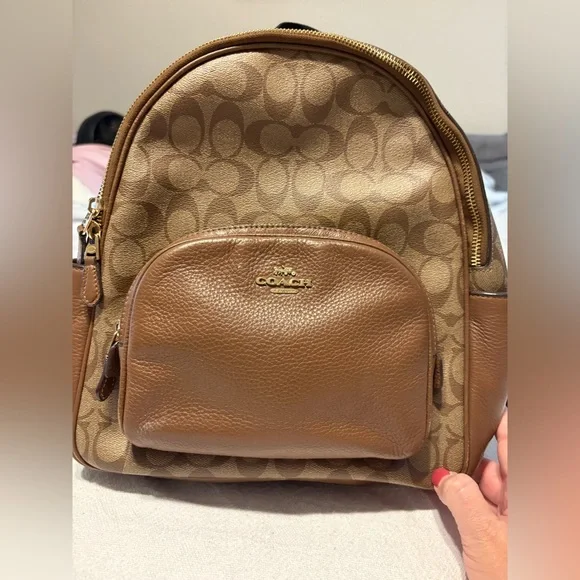 Coach | Bags | Coach Court Backpack In Signature Canvas | Poshmark Coach | Bags | Coach Court Backpack In Signature Canvas | Poshmark